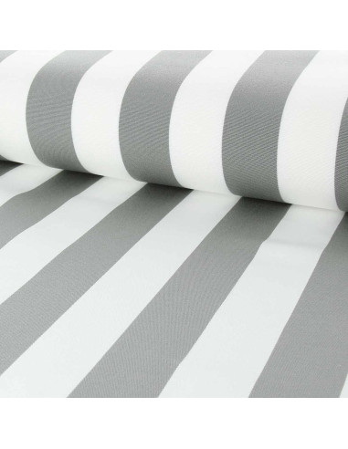Ligbeddoek - Wit en grijs