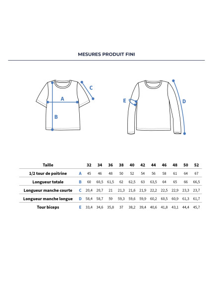 T-shirt patroon Tanger - Ikatee