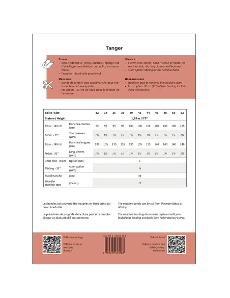 T-shirt patroon Tanger - Ikatee