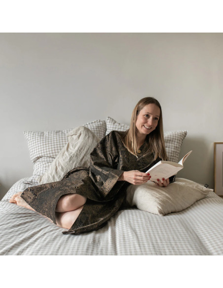 Kimono patroon en badset Alexandrie - Ikatee