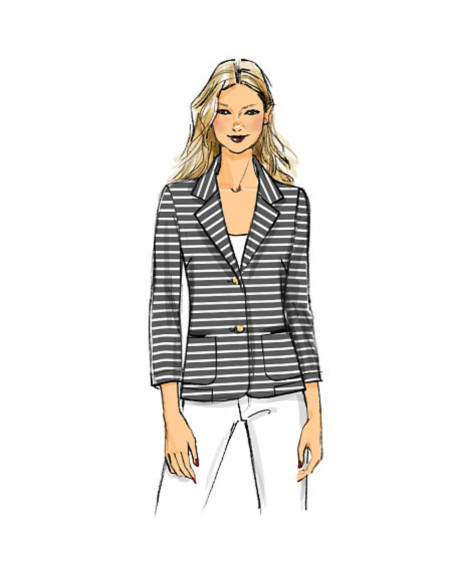 Jas patroon - Butterick 5926