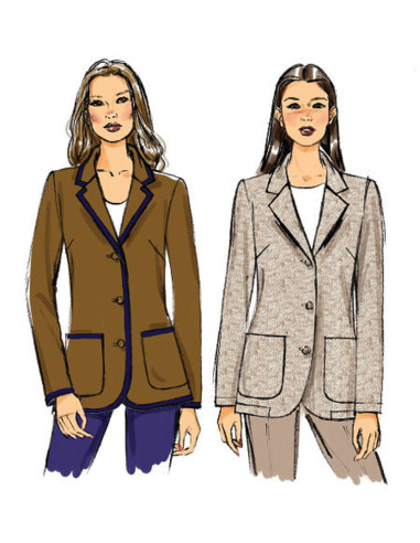 Jas patroon - Butterick 5926