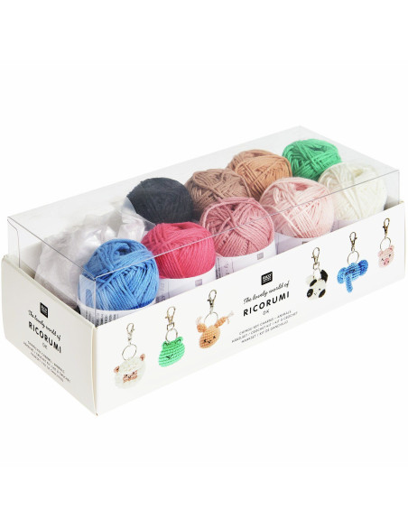 Haakpakket Sleutelhanger Ricorumi - Chingu dieren