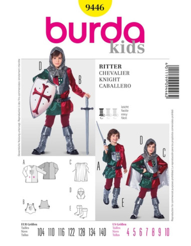Ridderpatroon - Burda 9446