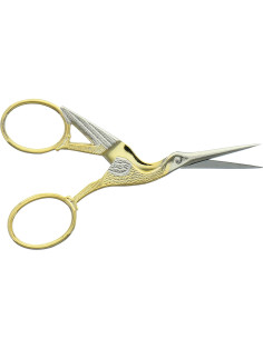 Alpen borduurschaar ooievaar 9 cm 2