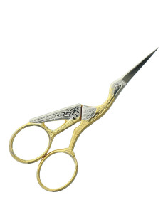 Alpen borduurschaar ooievaar 11,5 cm
