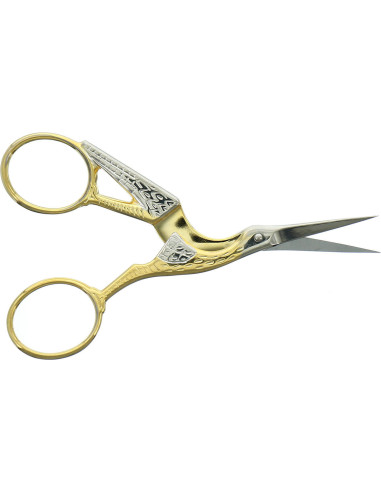 Alpen borduurschaar ooievaar 11,5 cm