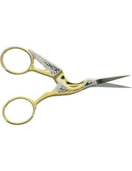 Alpen borduurschaar ooievaar 11,5 cm