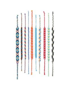 Braziliaans armband kit - Klassieke kleuren 2