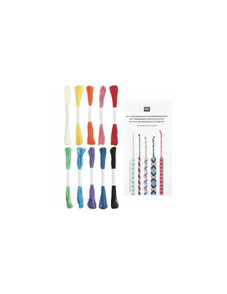 Braziliaans armband kit - Klassieke kleuren