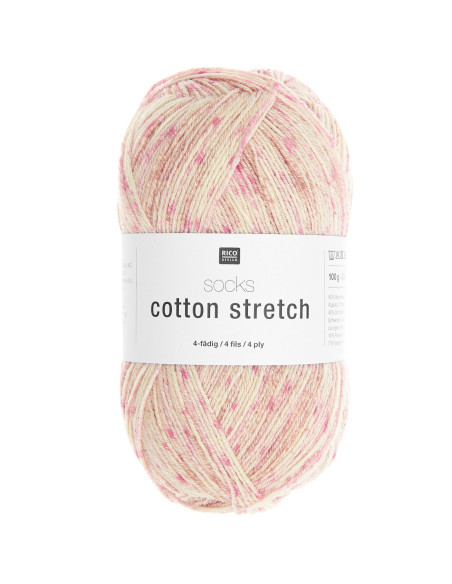 Laine Socks cotton Stretch 4 fils Rico Design