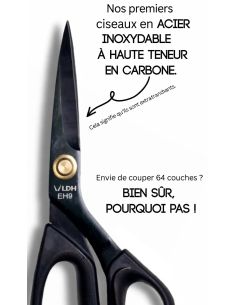 Ergonomische deluxe naaischaar 25 cm LDH 2
