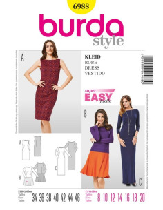Jurkpatroon - Burda 6988