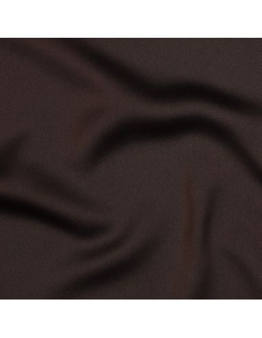 Micro satijn stof met zijdezachte aanraking - Chocolade
