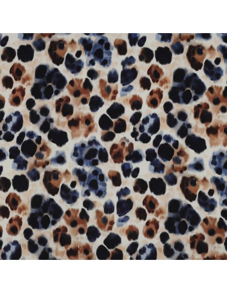 Viscose stof met satijn effect - Wilde chique écru