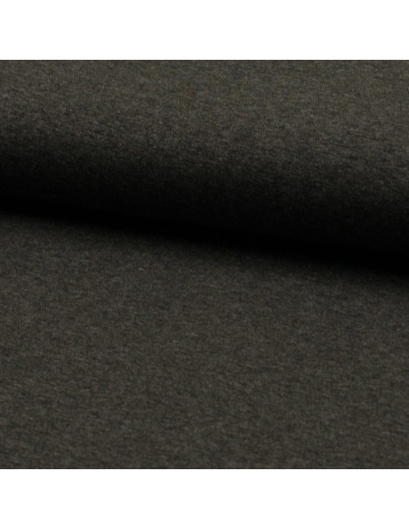Viscose jersey stof - Gemêleerd antraciet