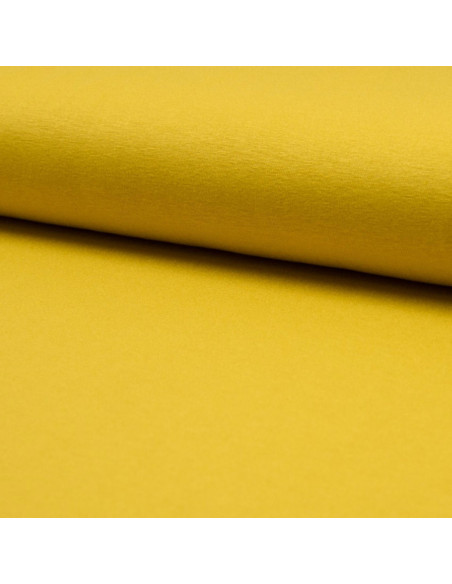 Viscose jersey stof - Okergeel