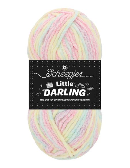 Scheepjes Little Darling Sprinkled Gradient chenilledraad