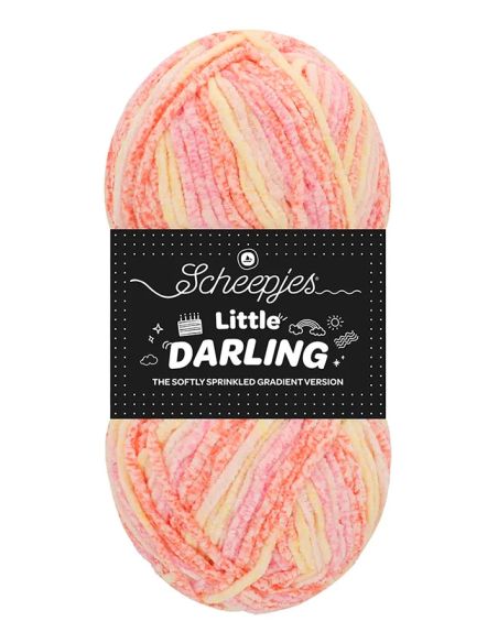 Scheepjes Little Darling Sprinkled Gradient chenilledraad