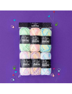 Zakje met 6 bollen Scheepjes Little Darling Sprinkled - Sugar Rush 2