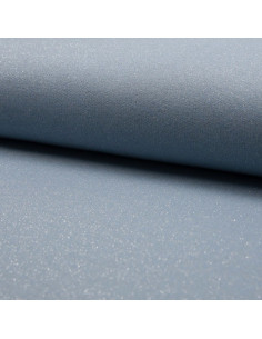 Glitterende sweatstof - Lichtblauw