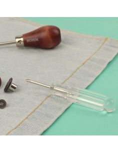 Kruiskopschroevendraaier voor schroefbare jeansknopen Bohin