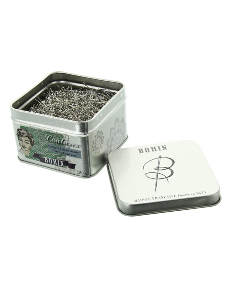 Doos van 250 gr extra fijne spelden Bohin
