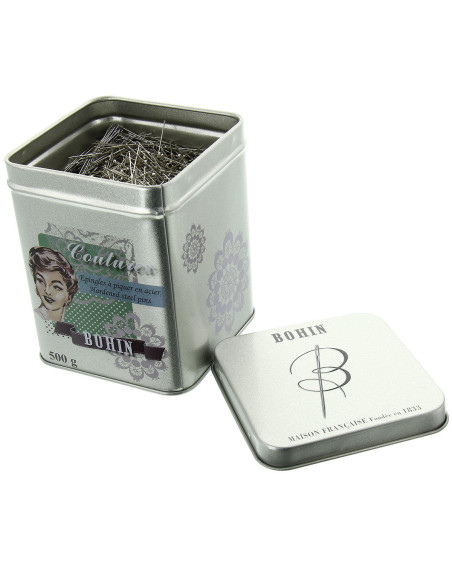 Doos van 500 gr extra fijne spelden Bohin