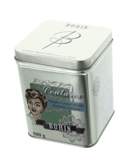 Doos van 500 gr extra fijne spelden Bohin