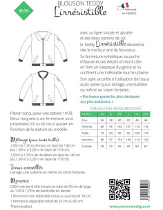 Jas patroon voor heren l'Irrésistible - Les BG 2