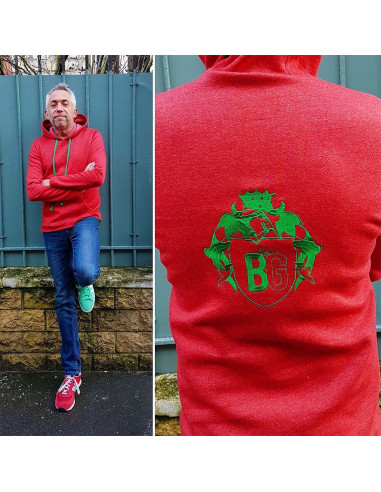 Sweatshirt patroon voor heren De Casual - Les BG