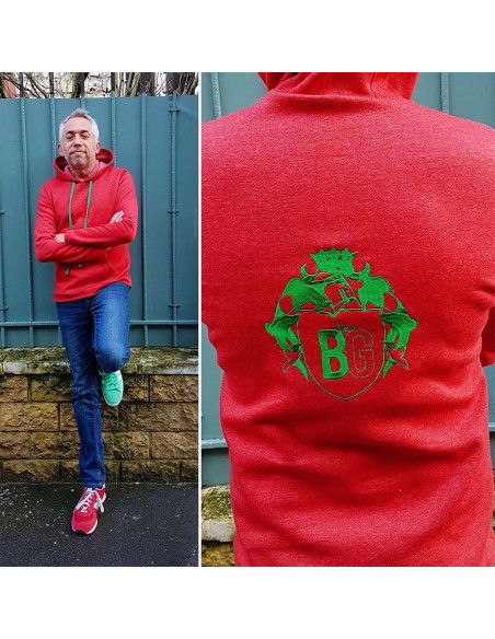 Sweatshirt patroon voor heren De Casual - Les BG