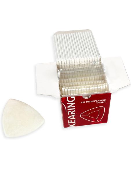 Boite de 10 craies triangulaires blanches Bohin