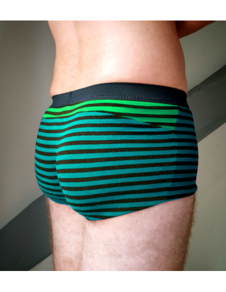 Boxershort- en tanktop-patroon voor heren L'Audacieux - Les BG
