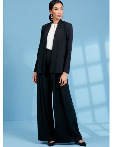 Jas, top en broek patroon - Vogue 1620