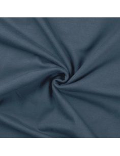 Sweatstof - Denimblauw