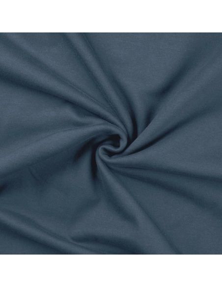 Sweatstof - Denimblauw