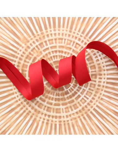 Satijnen biais - Rood