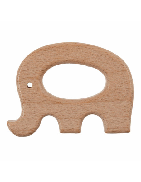 Houten bijtring - Olifant