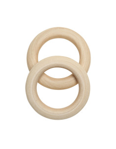 Houten ringen voor rammelaars en mobiles 55 mm