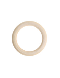 Houten ringen voor rammelaars en mobiles 68 mm 2