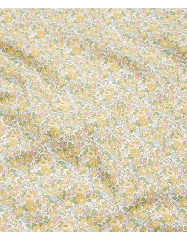 Tissu Liberty - Betsy Ann jaune soleil
