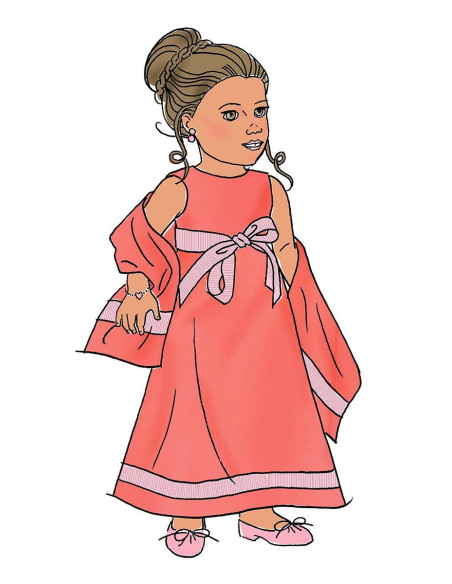 Patroon voor poppenkleding 46 cm - Butterick 6645
