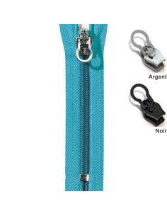 Vervangende schuifbare cursor ZlideOn 8C voor rits met spiraalvormige nylon tanden