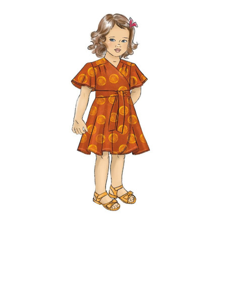 Jurkpatroon en riem - Butterick 6654