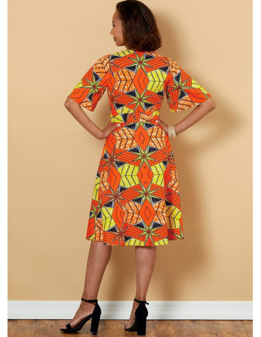 Jurkpatroon en riem - Butterick 6654