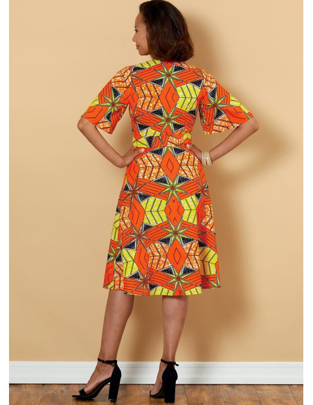 Jurkpatroon en riem - Butterick 6654
