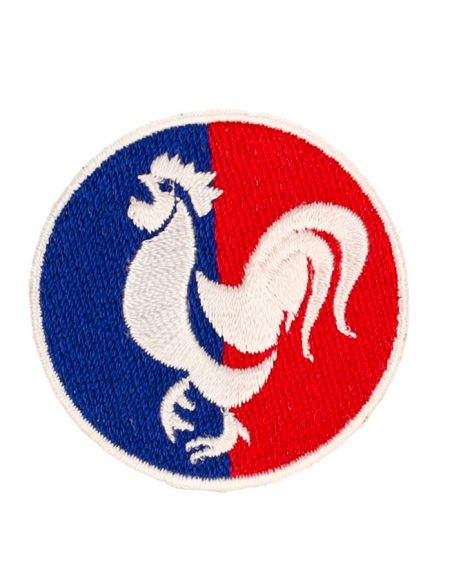 Écusson thermocollant coq France