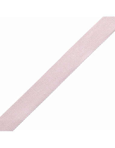 Glitterende katoenen riem voor tas - Roze