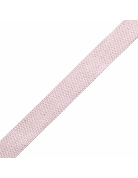 Glitterende katoenen riem voor tas - Roze